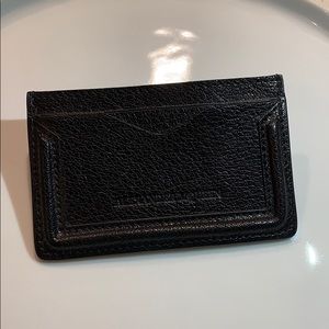 Alexander McQueen calfskin card case/wallet